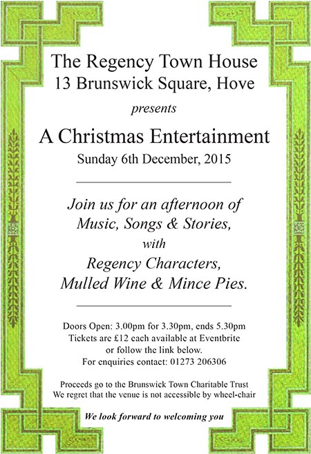 Poster for the Xmas 2015 event, the text of which is in the page content