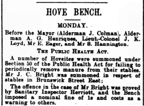 An extract from a newspaper archive