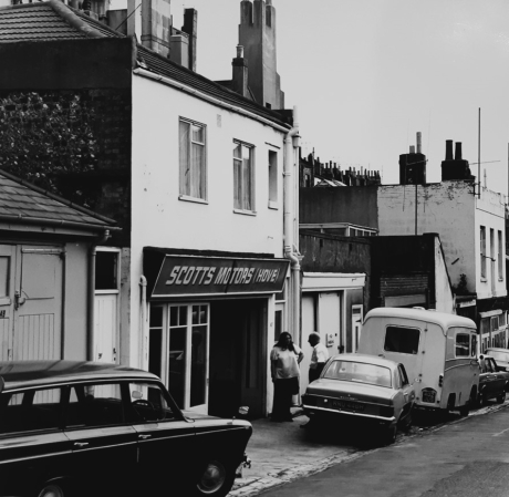 1975 photo of the Brunswick Town conservation area showing number 49