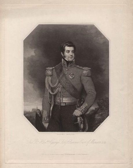 Monochrome image of a gentleman