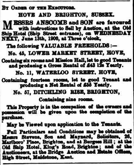 monochrome image of a newspaper clipping