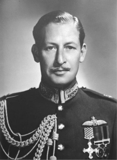 A monochrome photo of a man